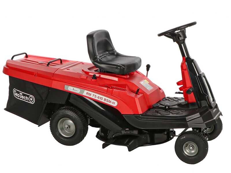 Geotech RM 75-610 BSM-H - Trattorino tagliaerba mini-rider con cambio idrostatico - Motore da 224cc