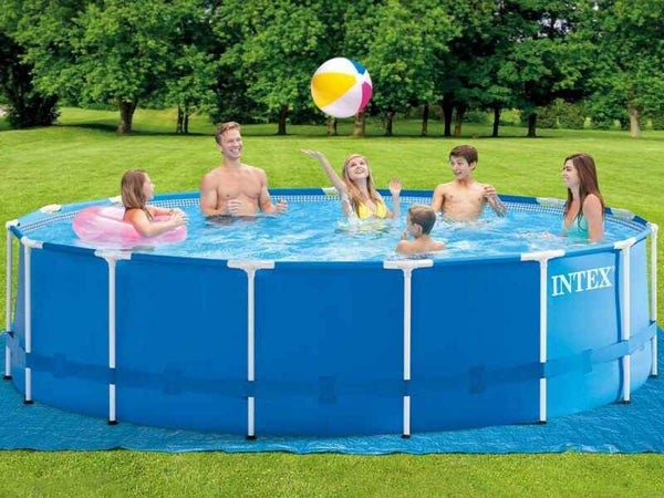 Intex Metal Frame 28242NP - Ø457x122 cm - Piscina Rotonda