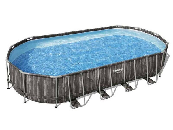 Bestway Power Steel 561ES - 732x366x122 cm - Piscina Ovale