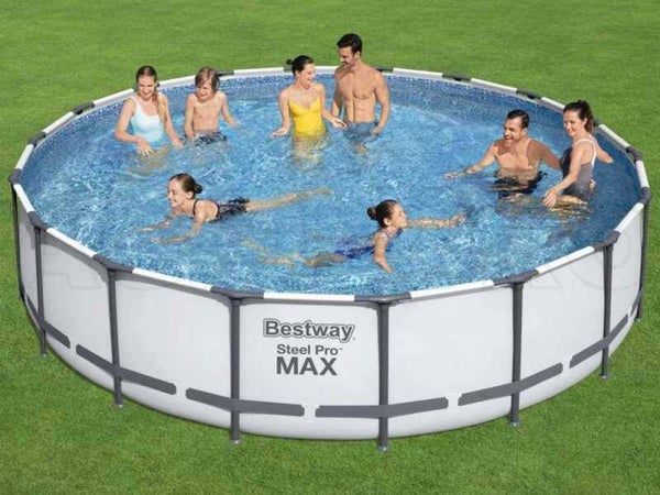Bestway Steel Pro Max 56462 - Ø549x122 cm - Piscina Rotonda