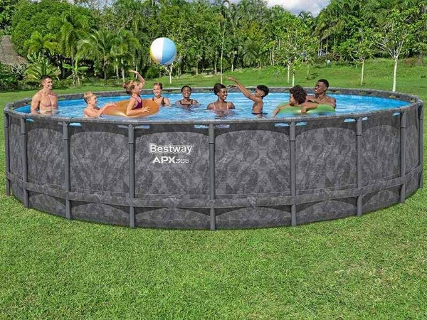 Bestway APX 365 561JZ - Ø671x132 cm - Piscina rotonda per 16-20 Persone