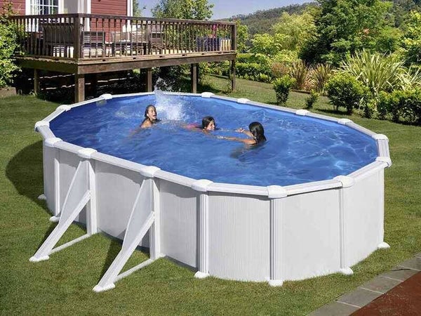 Gre Atlantis Ovale 500x300x132cm - Piscina fuori terra in acciaio