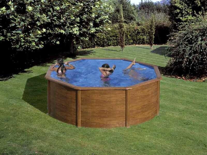 Gre Pacific Rotonda Ø350 x 120 cm - Piscina fuori terra in acciaio