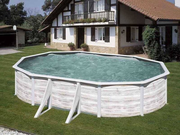 Gre Finlandia Ovale 500x300x120cm - Piscina fuori terra in acciaio