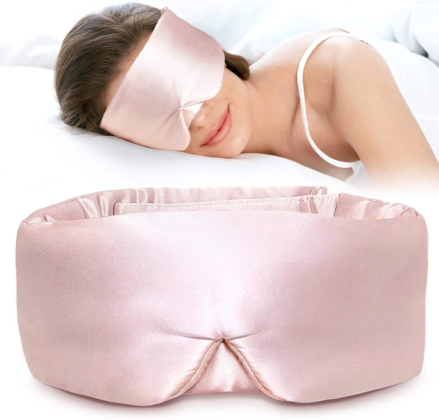 Rosa Gesichtsmaske