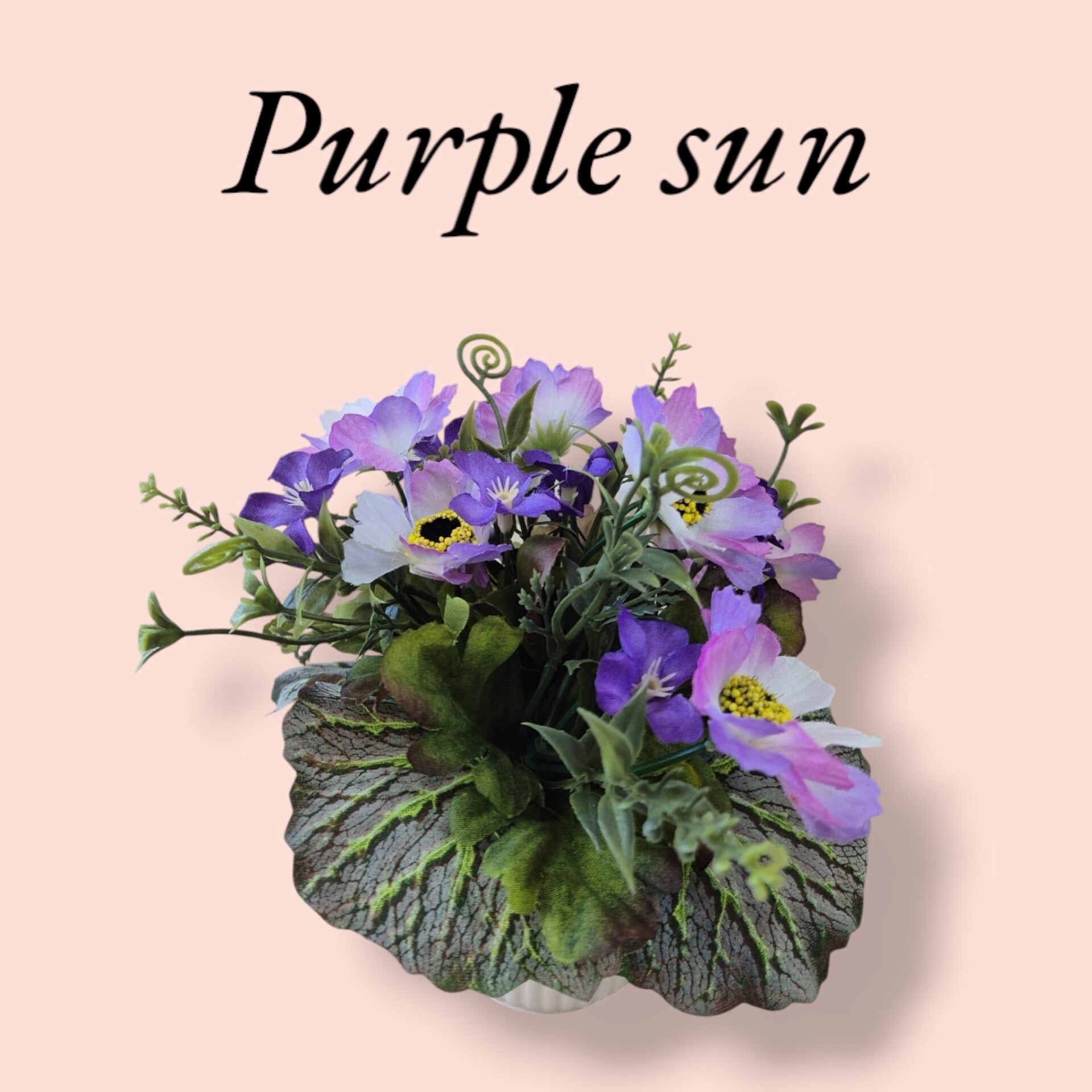 Bloemstukje ( Purple Sun)