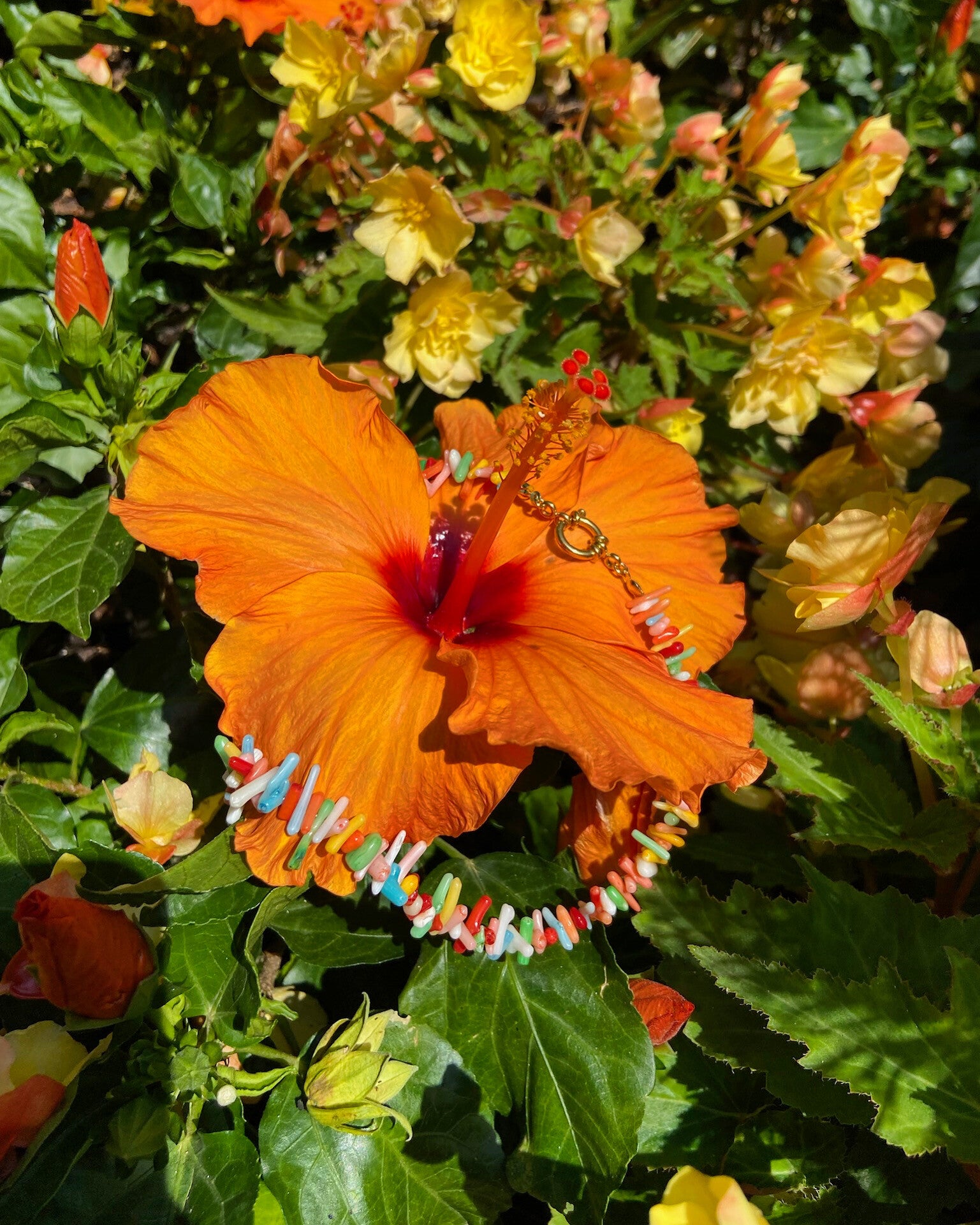 Multi Bamboo Necklace