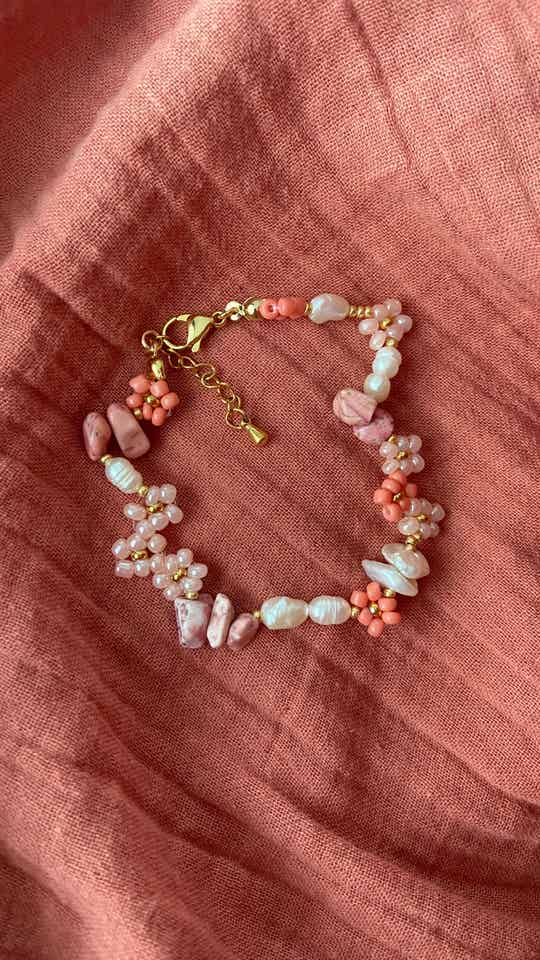 Pink Ocean Bracelet