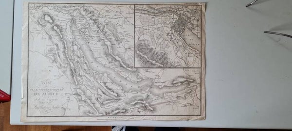 Zürich, Landkarte Ambroise Tardieu