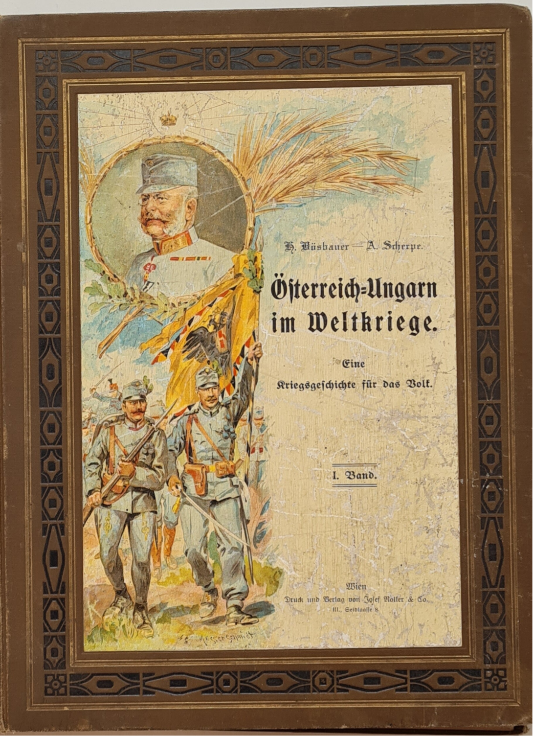 Buch:Österreich-Ungarn im Weltkriege, Bösbauer, Scherpe