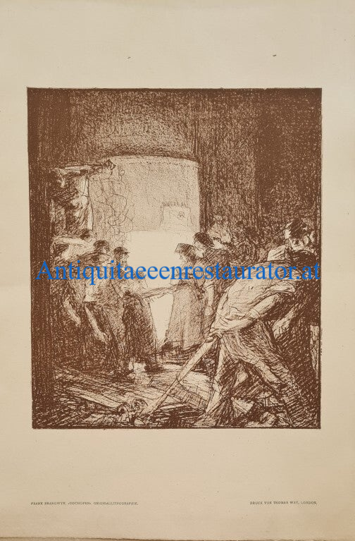 Brangwyn Frank " Hochofen"