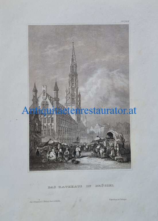 Belgien, Brüssel Rathaus