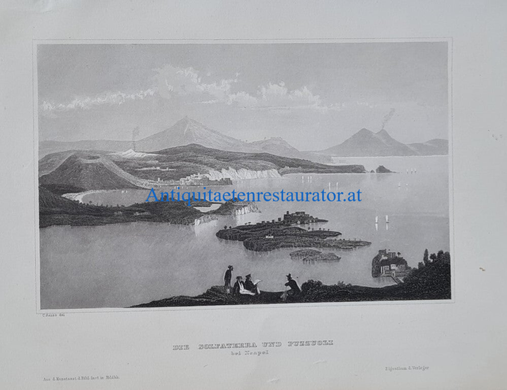 Italien, Neapel  Solfaterra und Puzzuoli