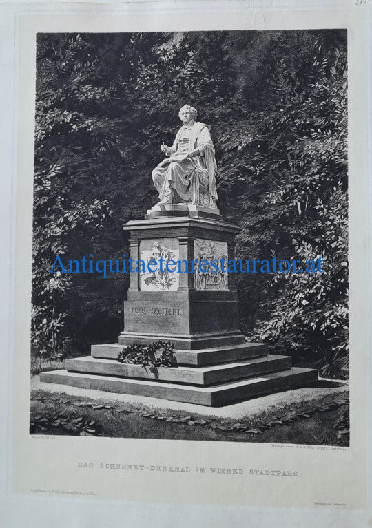 Schubert-Denkmal im Wiener Stadtpark