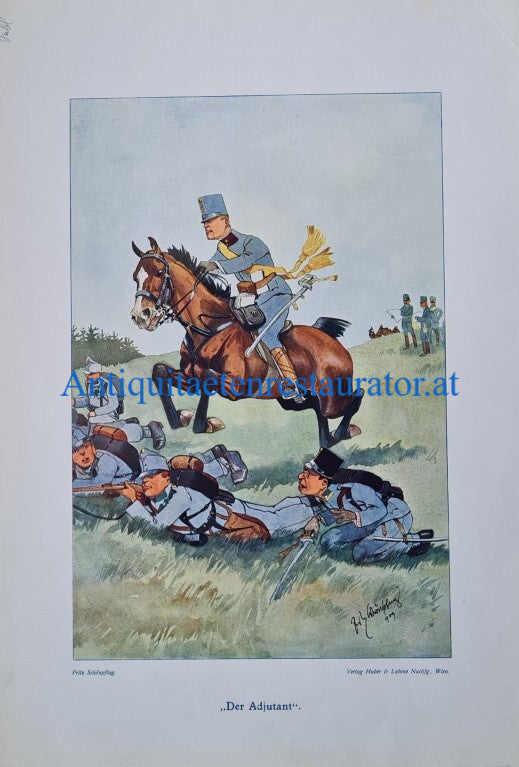 Fritz Schönpflug "Der Adjutant"