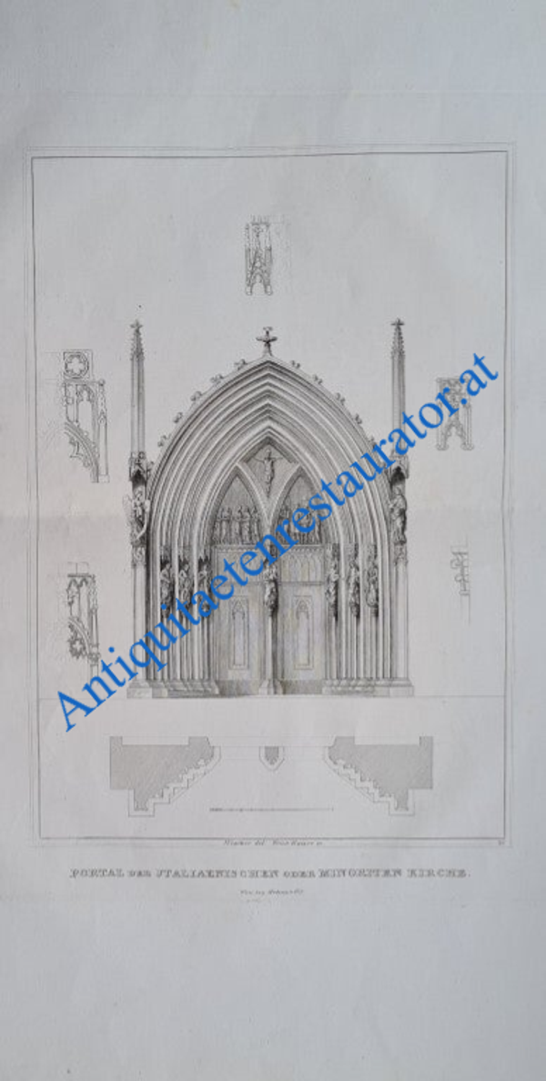 Wien, Minoritenkirche Portal