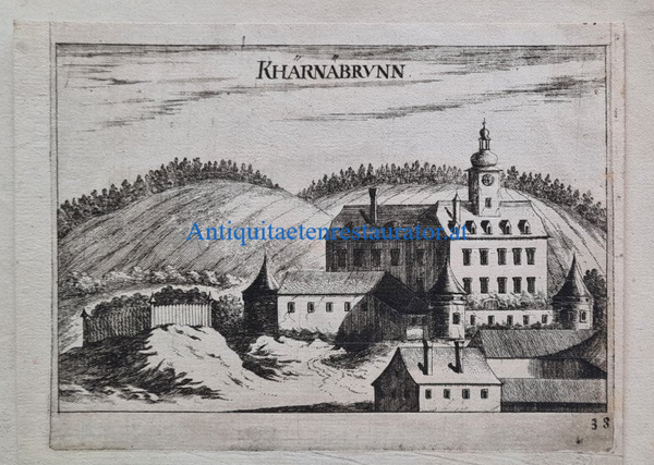 Kharnabrunn, Karnabrunn Kupferstich