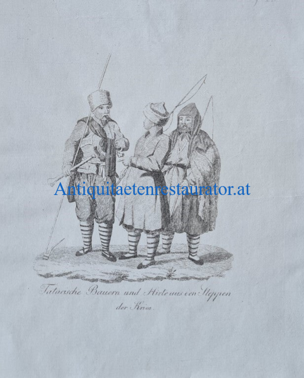 Tartarische Bauern auf der Krim