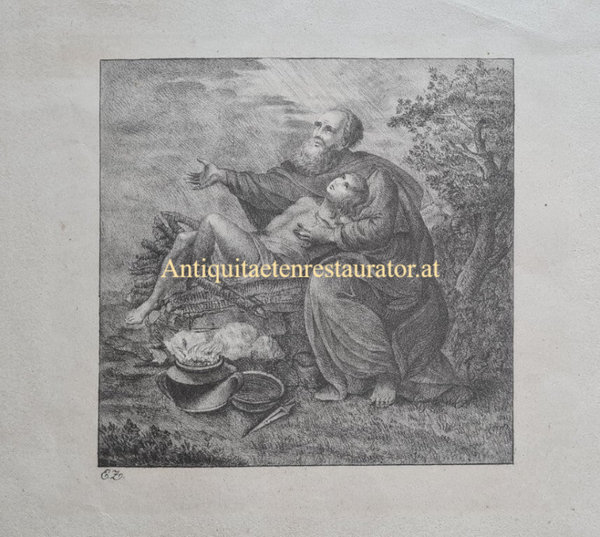 Abraham opert Isaac