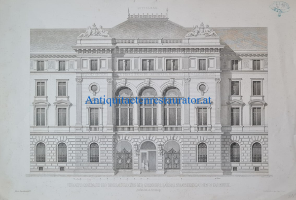 Karlsruhe Architektenentwürfe