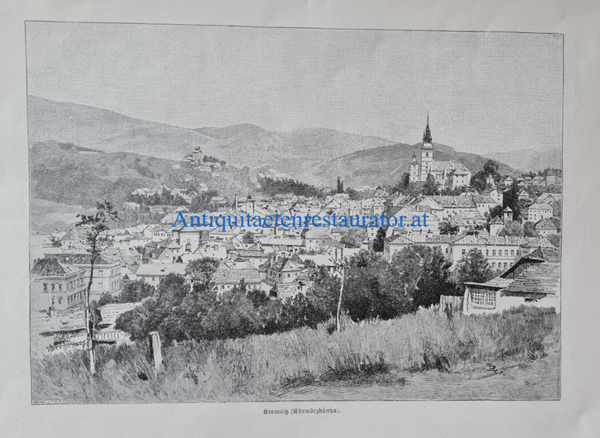 Slowakei, Kremnitz (Körmöczbanya)