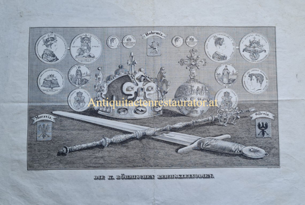 Die k. böhmischen Reichskleinodien