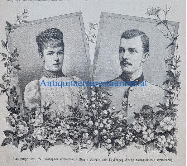 Habsburger, Erzherzogin Marie Valerie und Franz Salvator
