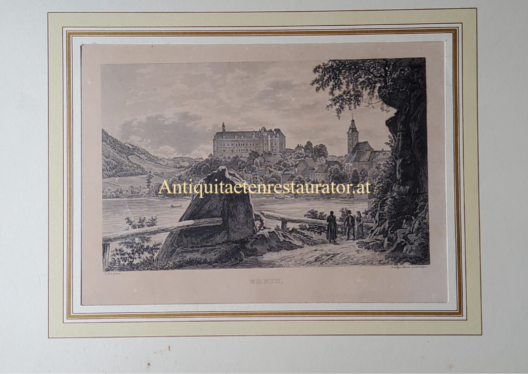 Grein Stahlstich v. Axmann nach J. Alt
