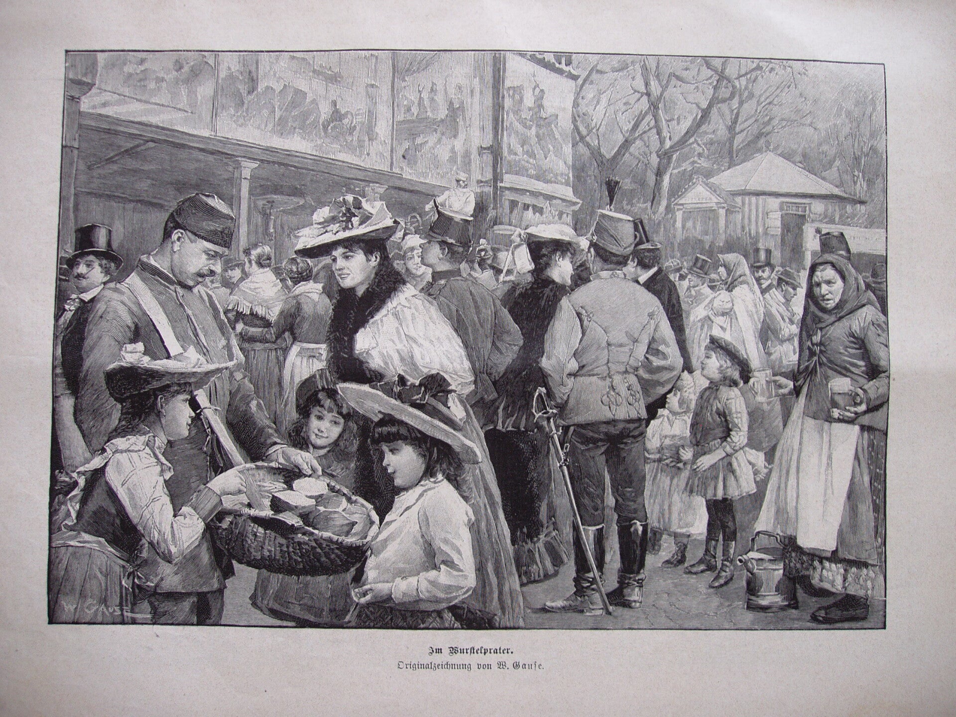 Im Wurstelprater Wien und Gärten Wiens