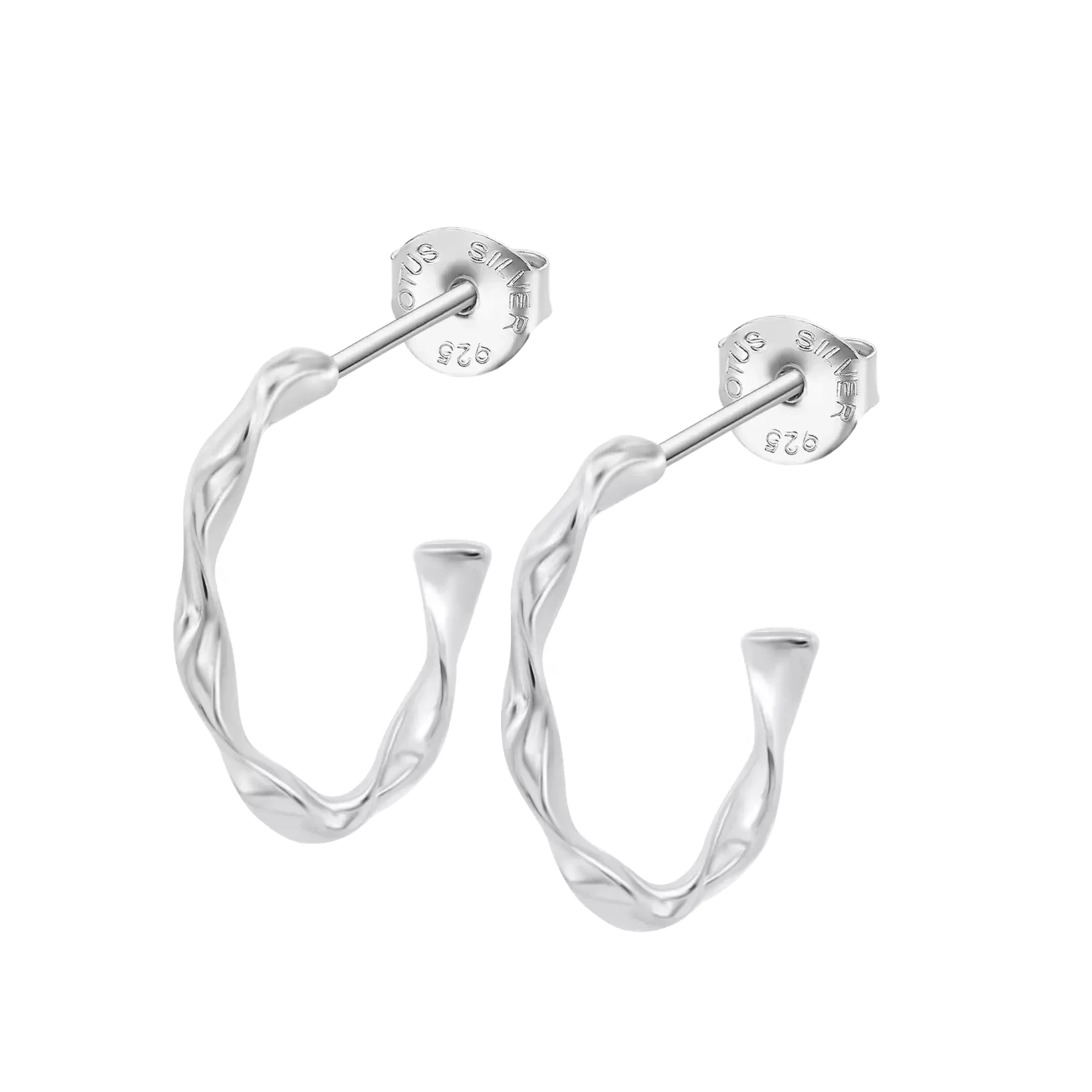 Lotus Silver Creolen zilver 20mm lp3781