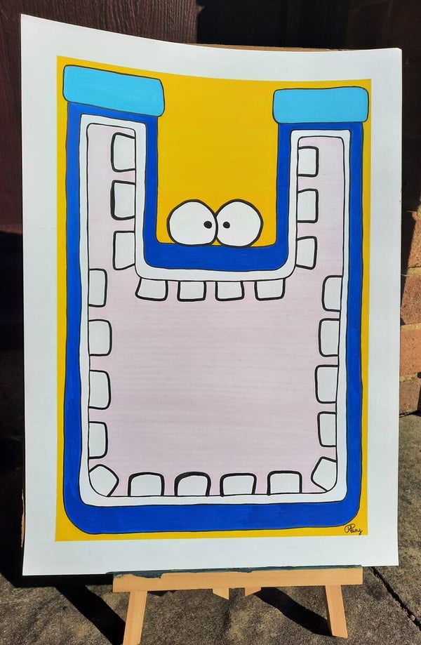 The Monster Club | William | Original artwork