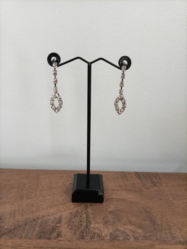 BOUCLES D'OREILLES STRASS