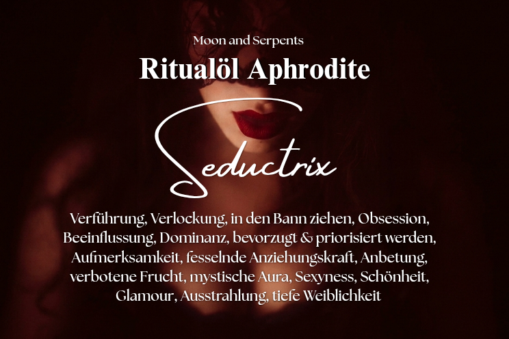 [Vorbestellung] Ritualöl Aphrodite | SEDUCTRIX