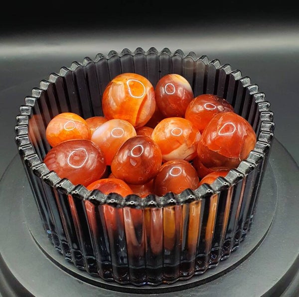 Karneol Trommelstein