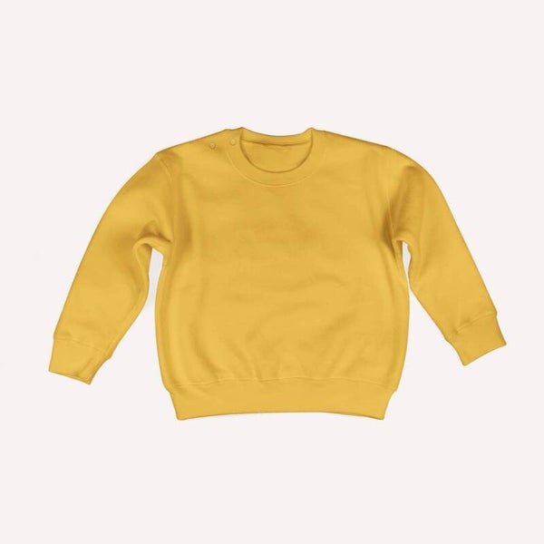 Kids4trendy - Sweater geel grotere kindermaat