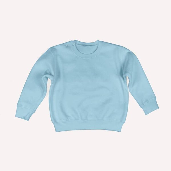 Kids4trendy - Sweater blauw grotere kindermaat