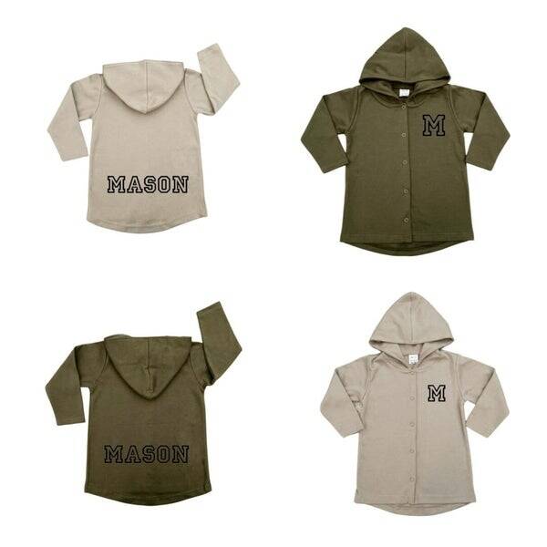 Little adventure - Hoodie Vest Naam Jersey