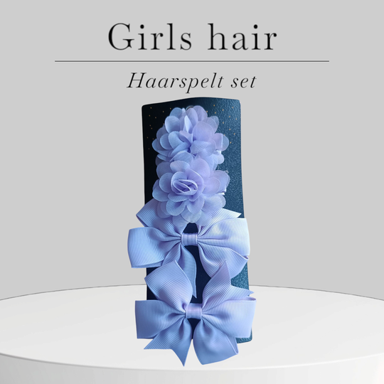 Haarspeldjes set 4 stuks Lila