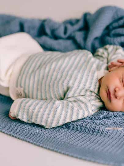 Micu micu | Deken biologisch Diamanten deken jeans