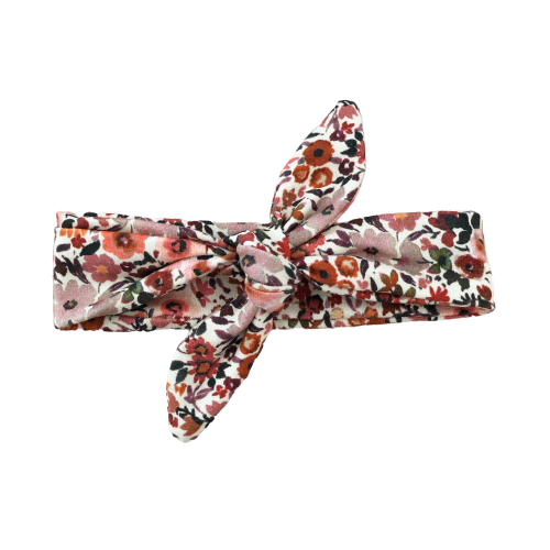 Little Adventure - Twisted knoophaarband Fleurs