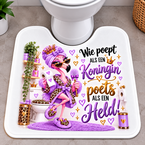 koningin wc mat