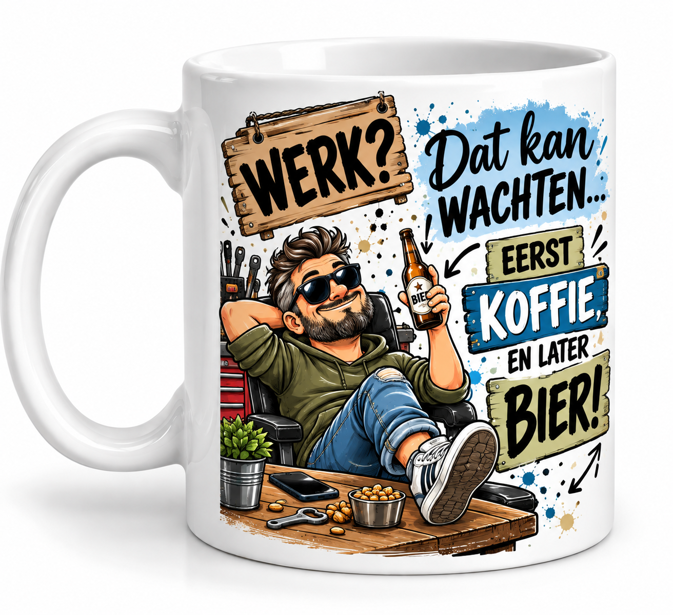 eerst koffie