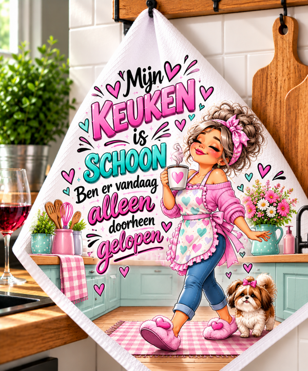 mijn keuken is schoon