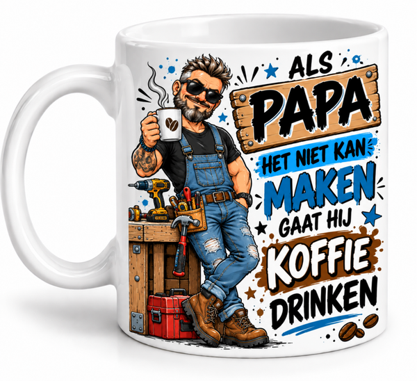 als papa het niet kan maken