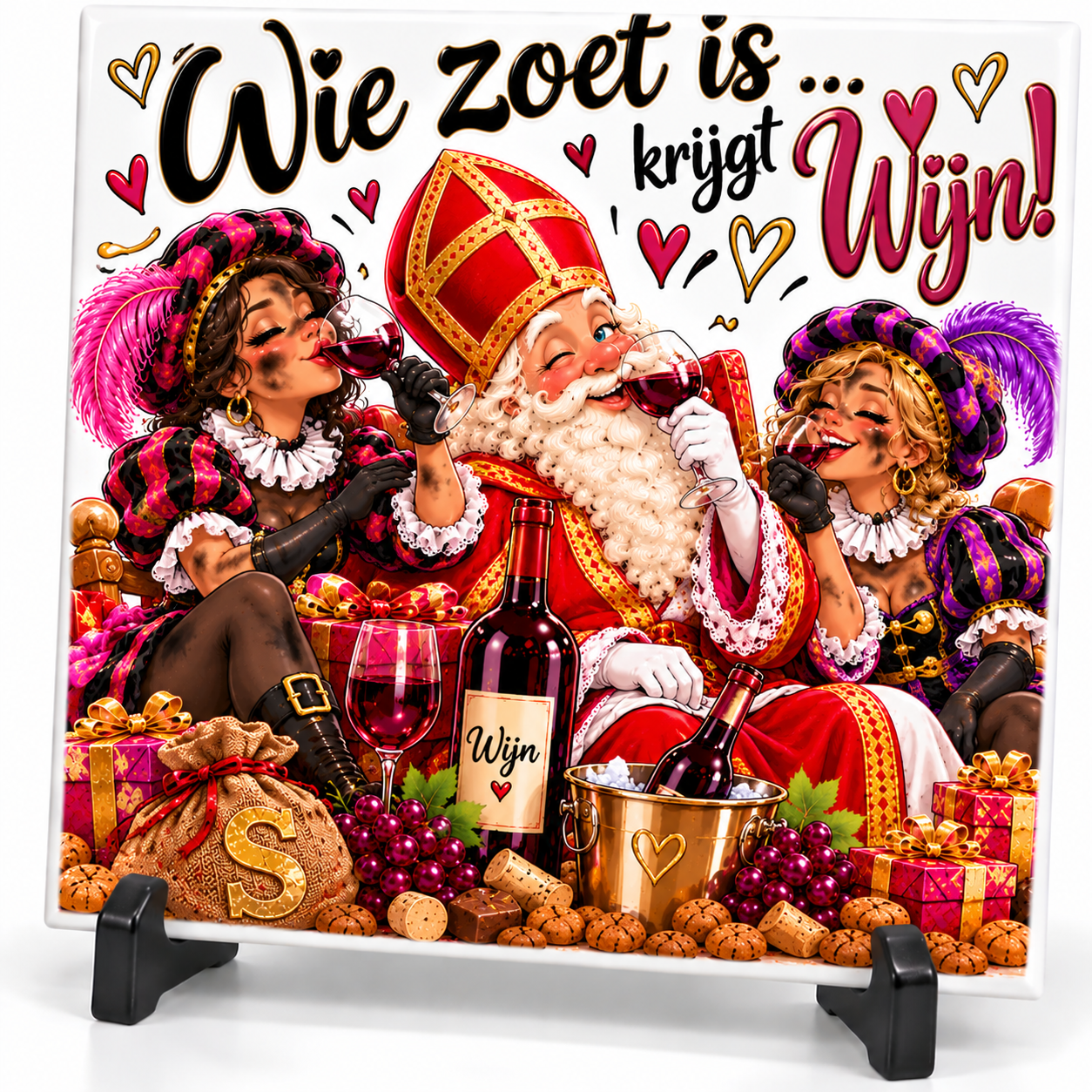 wie zoet is...