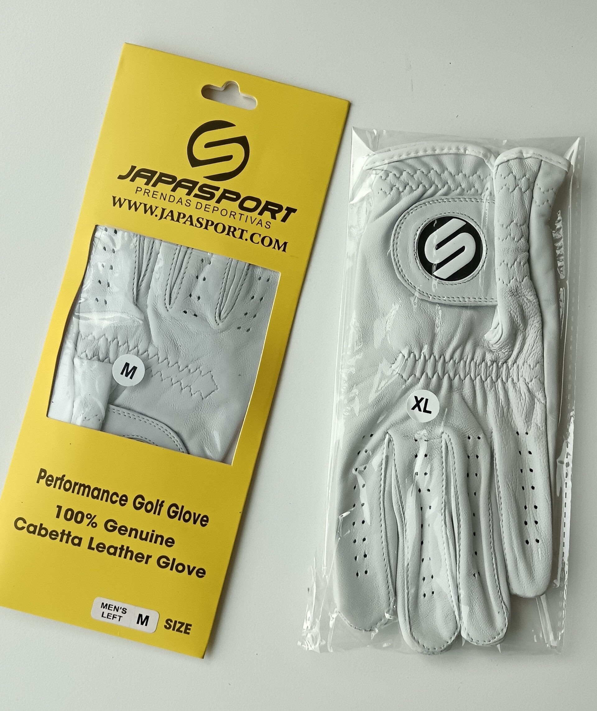 GUANTE DE GOLF 100% CABRETTA
