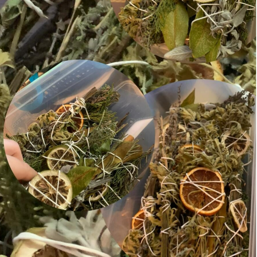 Herbes de purification à brûler