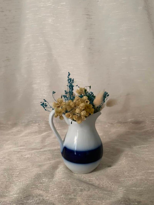 Composition "Océan" fleurs séchées
