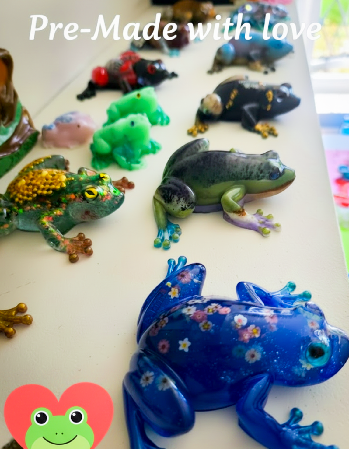 Pre-made Frog Friends