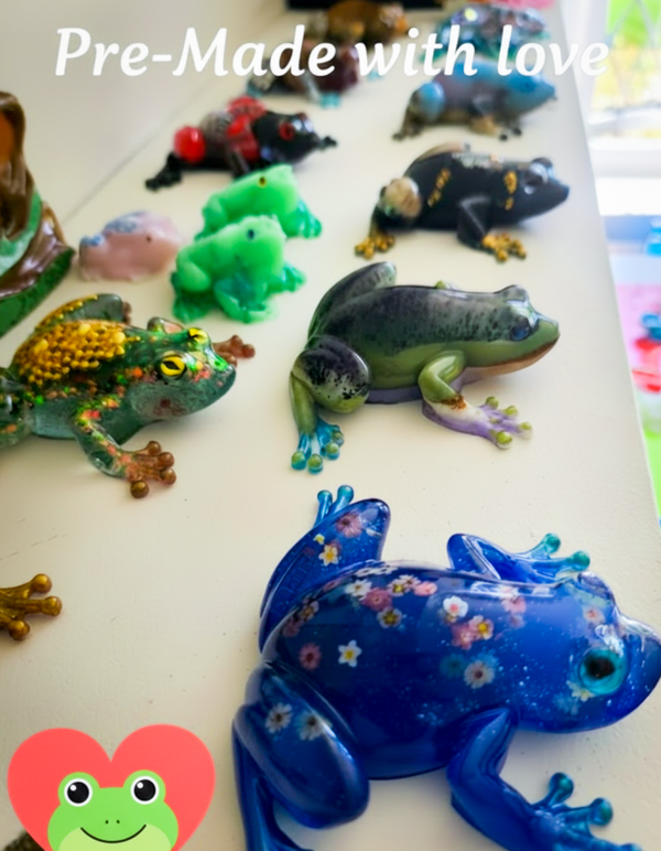Pre-made Frog Friends